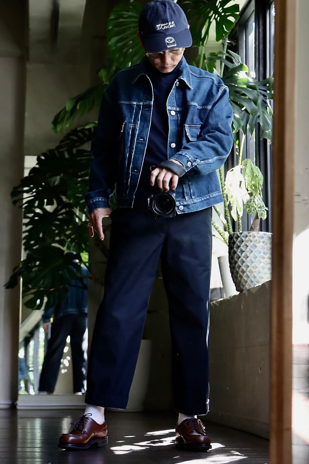 A.PRESSE - アプレッセ24SS Work Chino Trousers (24SAP-04-17K)NAVY