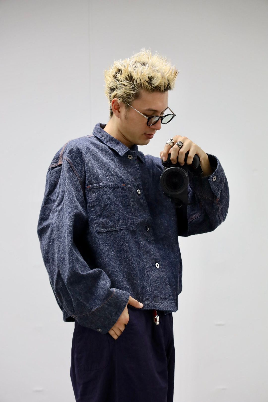 Gurank - Gurank グランク カバーオール 13oz raw denim SL coverall