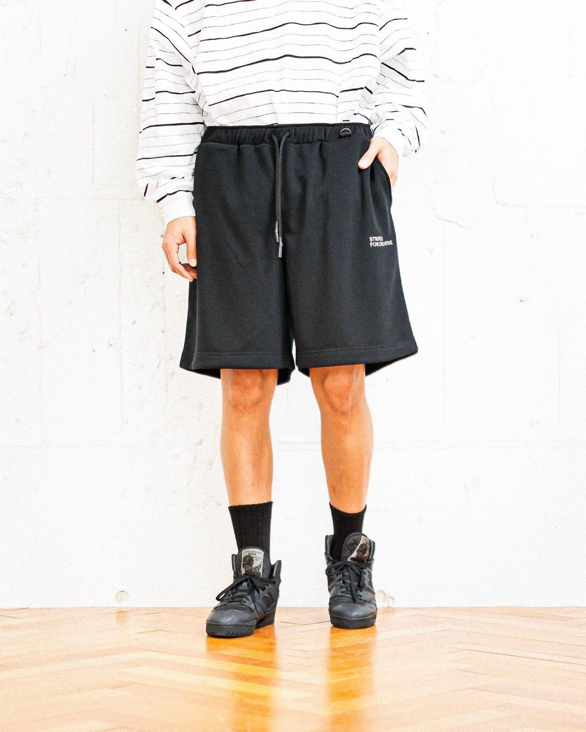 Stripes For Creative - S.F.C 25SS エスエフシー SWEAT BAGGY SHORTS