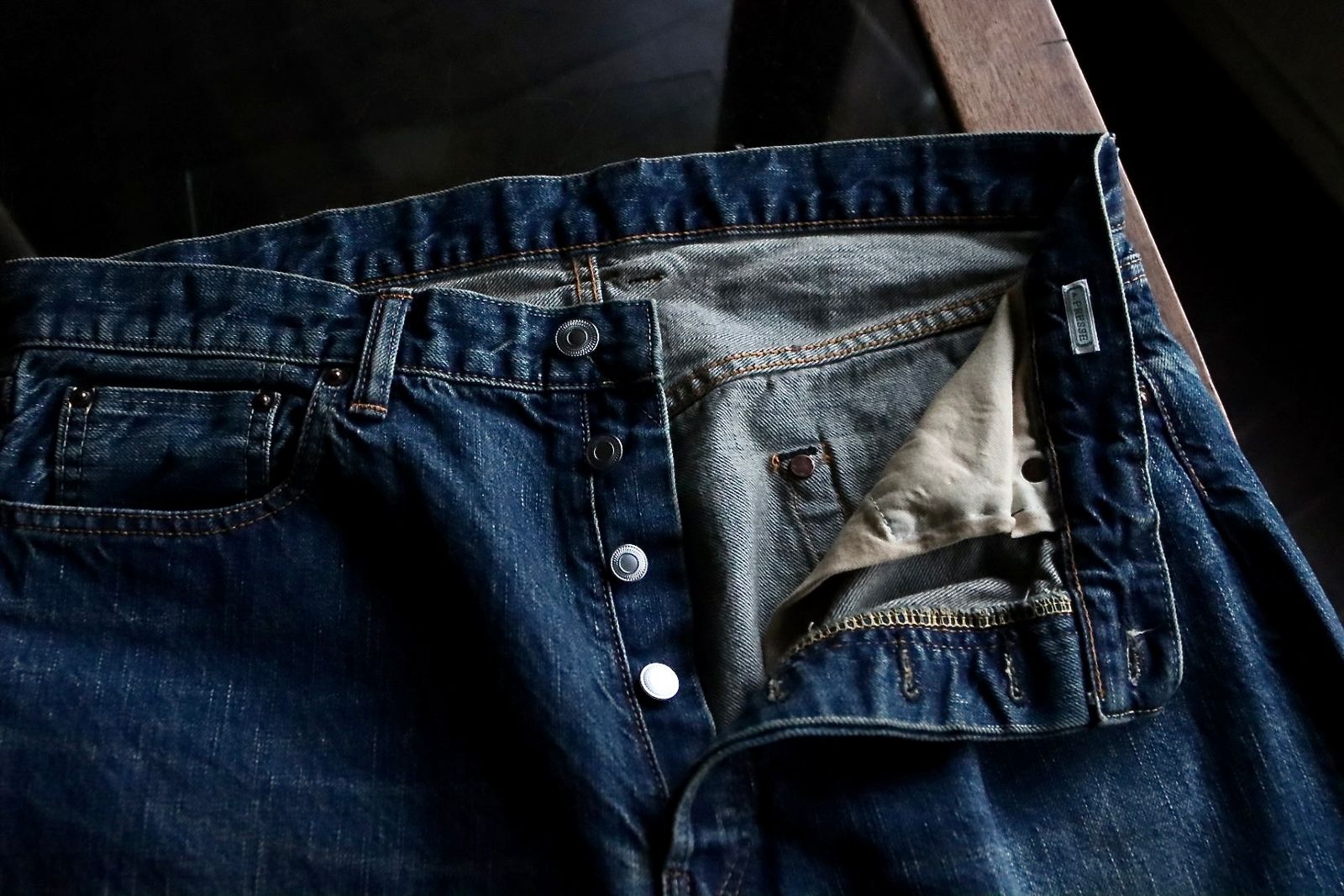 A.PRESSE - アプレッセ23SSデニム Washed Denim Wide Pants(23SAP-04