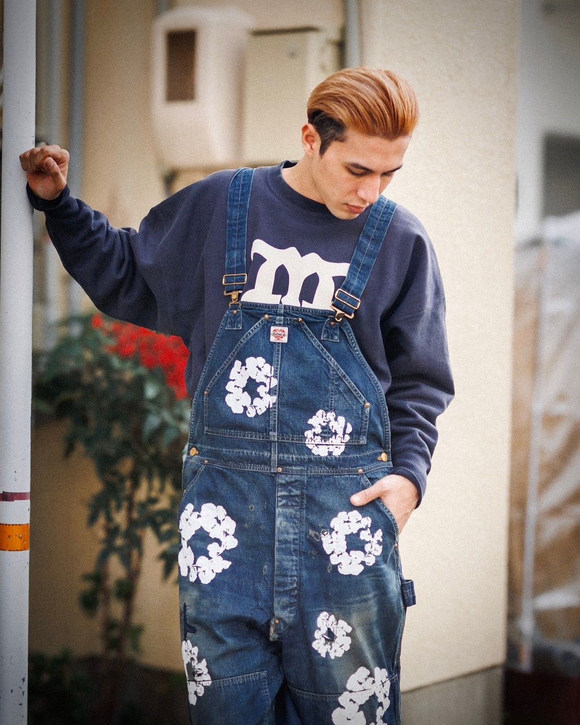 SAINT M×××××× - セントマイケル24AW DT_OVER ALL (SM-YS1-0000-C52