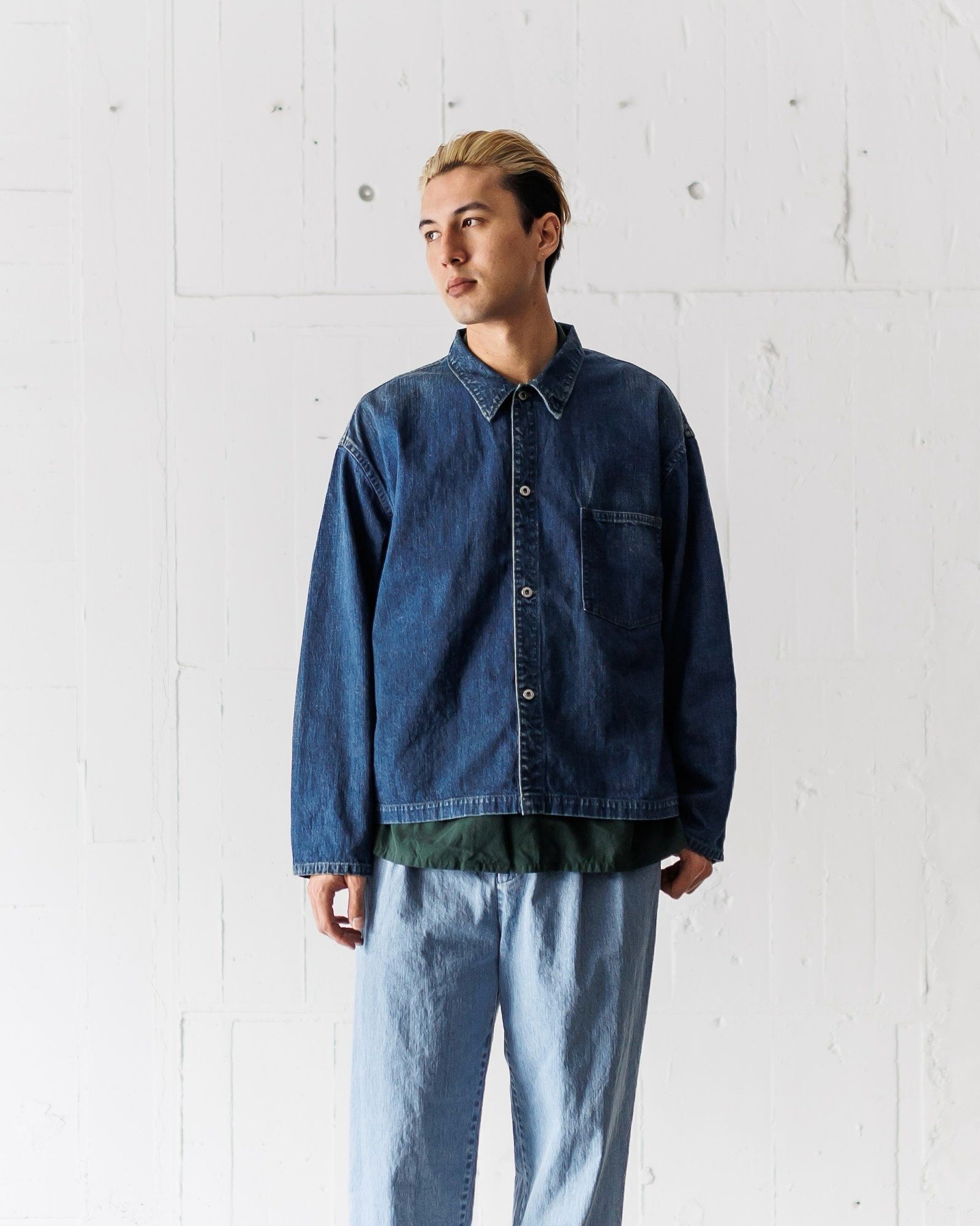 A.PRESSE - アプレッセ 25SS US NAVY Denim Jacket(25SAP-01-26H