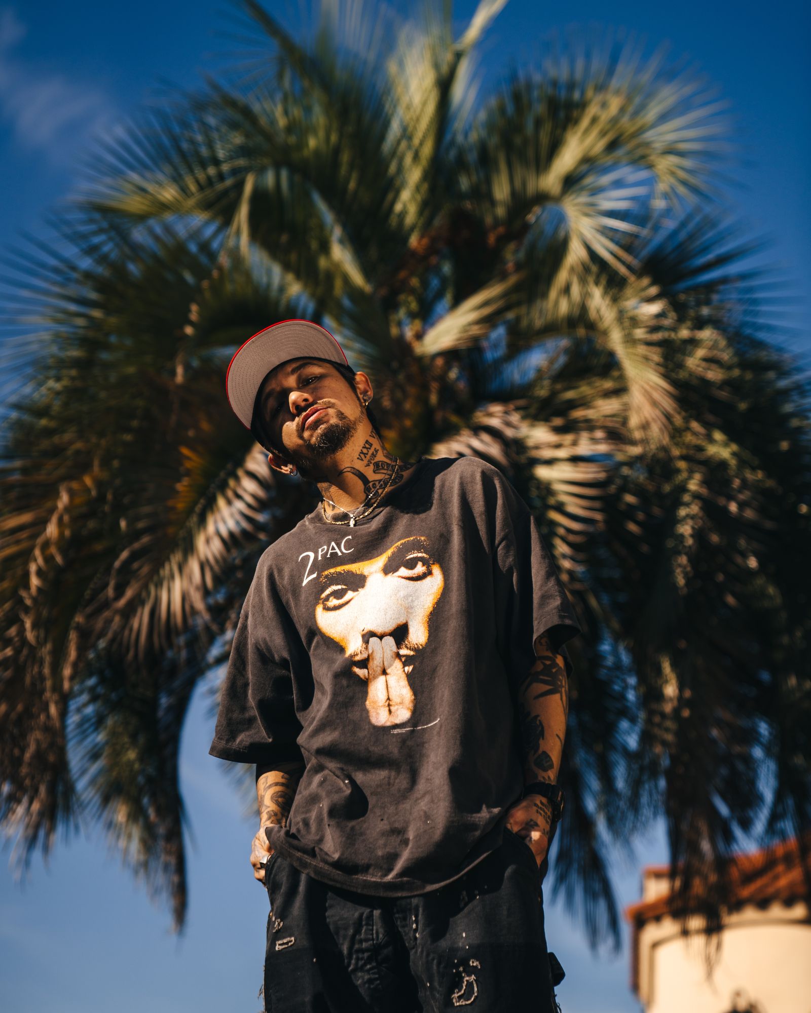 SAINT M×××××× - セントマイケル25SS 2PAC 2PC_SS TEE(SM-HR8-0000-C14