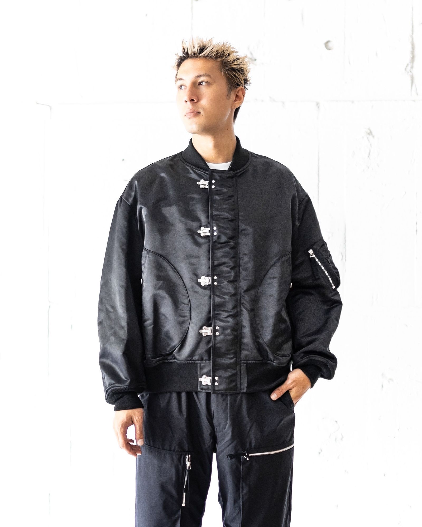 COMME des GARCONS HOMME 綿ナイロンダブルツイルブルゾン 8月9日(土