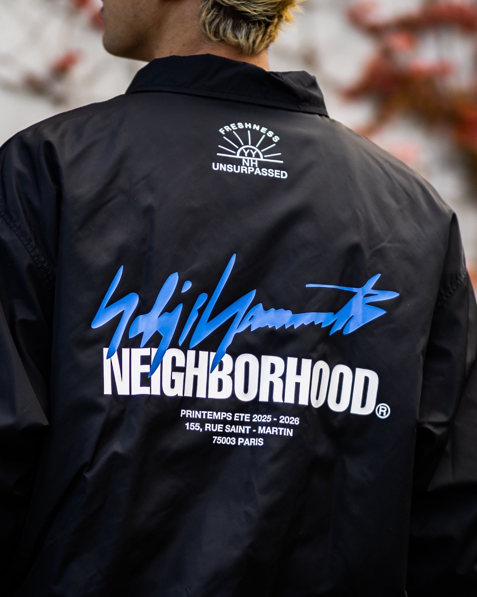 Yohji Yamamoto × NEIGHBORHOOD ウィンドブレーカージャケット 新作