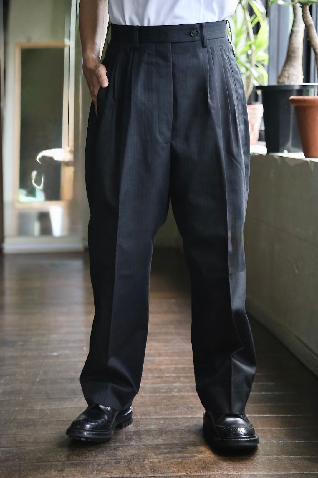 COMME des GARCONS HOMME - コムデギャルソンオム25FW ウールエステル