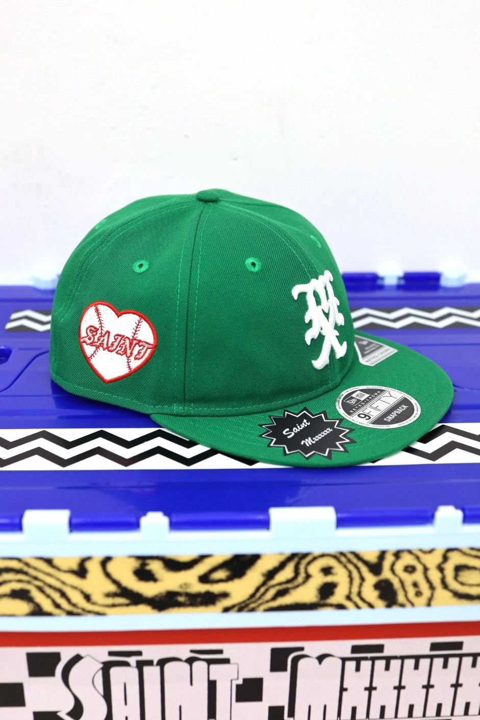SAINT M×××××× - セントマイケル 26SS NE_CAP(SM-MK8-0000-C21)GREEN