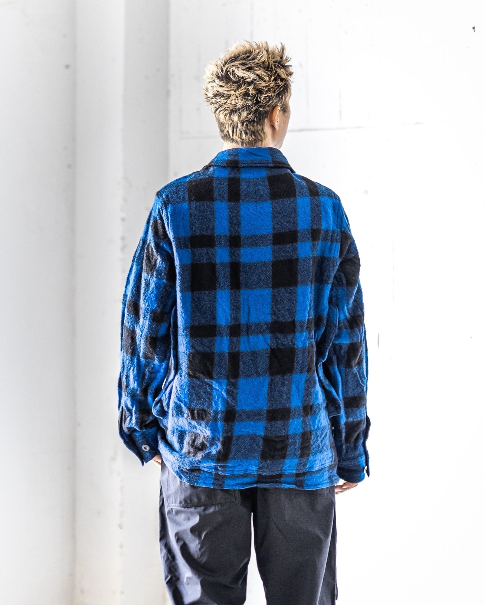 JUNYA WATANABE MAN FILSON Wネームウールチェックジャケット 8月9日