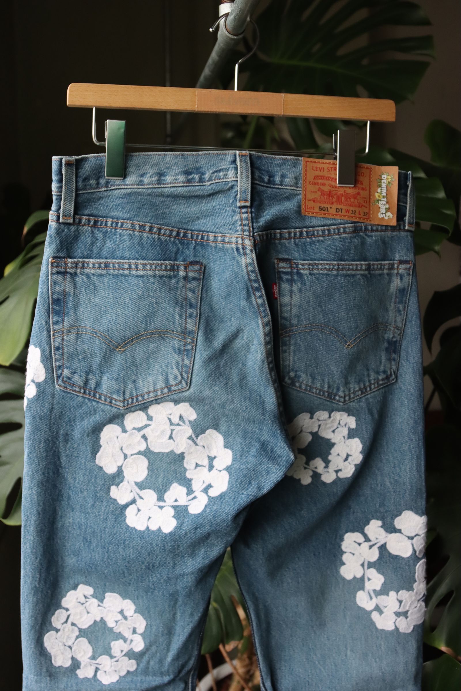 DENIM TEARS - デニムティアーズ 22SS LEVI'S 501コラボ COTTON WREATH