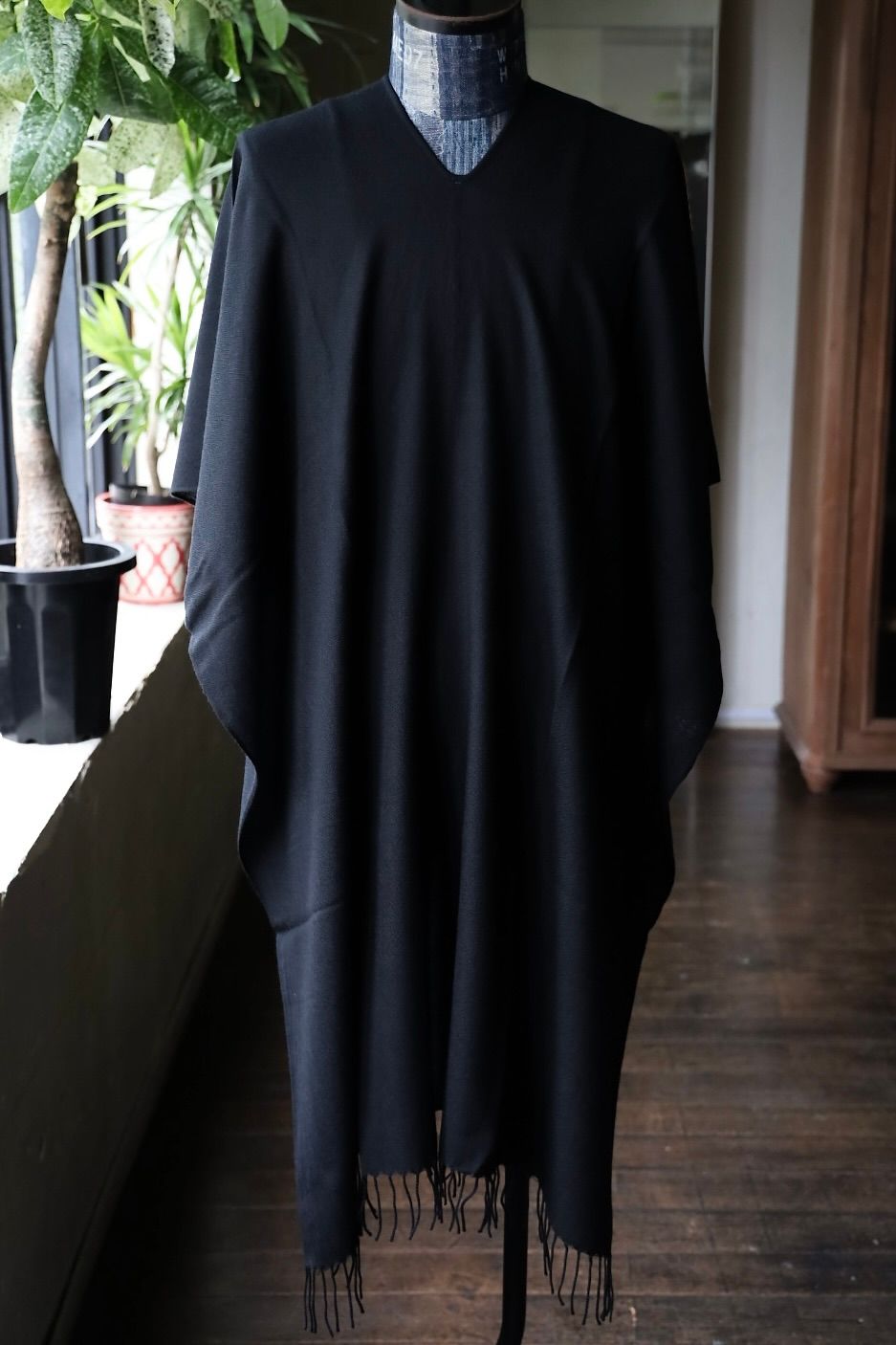 yohji yamamoto - Yohji Yamamoto 25AW ウール糸綾織りマフラー(HL-L01