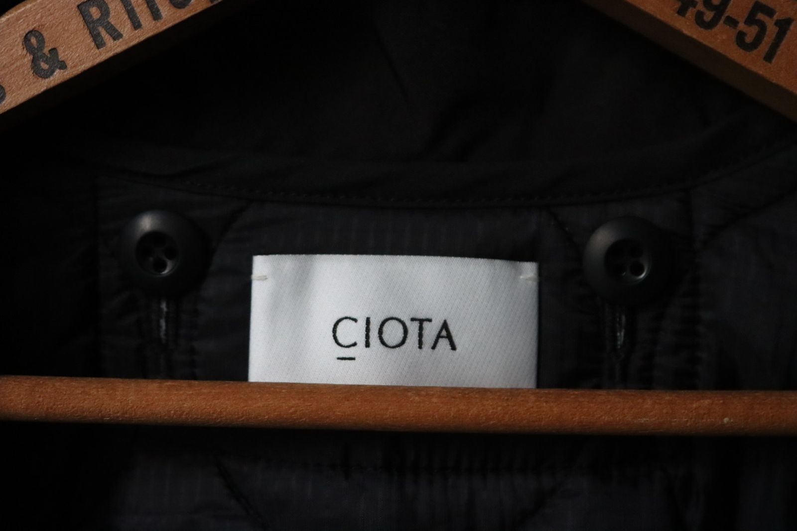 CIOTA - シオタ22AW M-65フィールドパーカー(BZLM-110M)BLACK | MARK