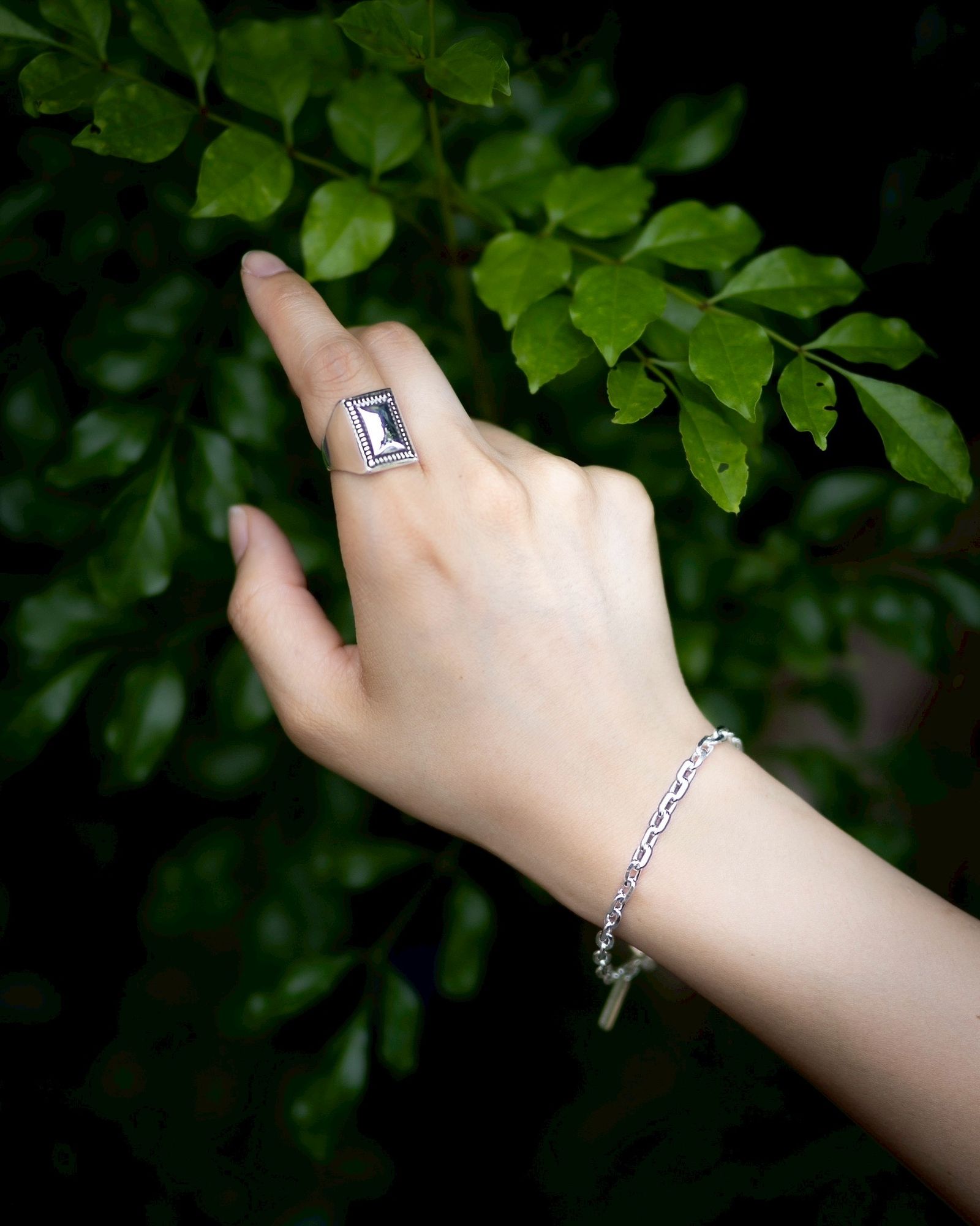 XOLO - XOLO JEWELRY リング / Square Mirror Ring (XOR020) | MARK