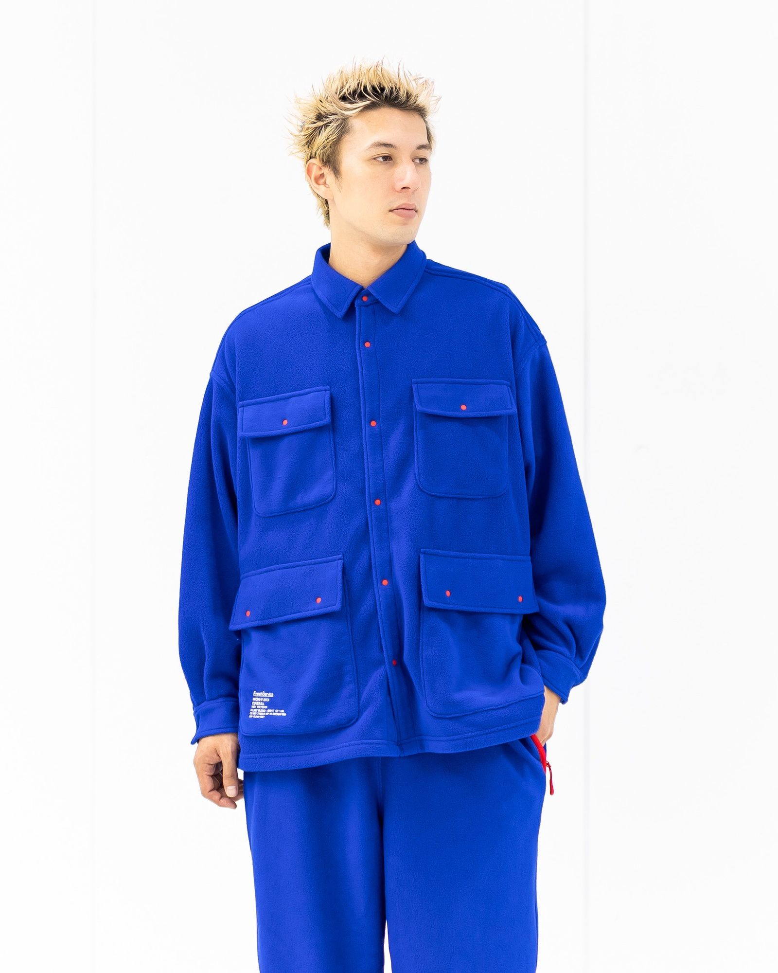 FreshService - フレッシュサービス MICRO FLEECE COVERALL(FSC253