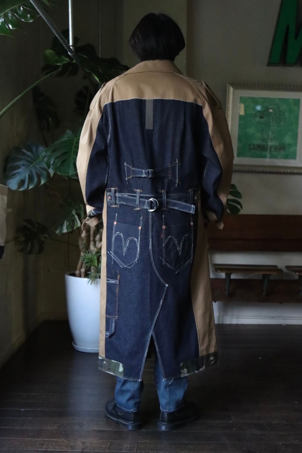 JUNYA WATANABE MAN Levi'sコラボトレンチコート style.2022.8.5