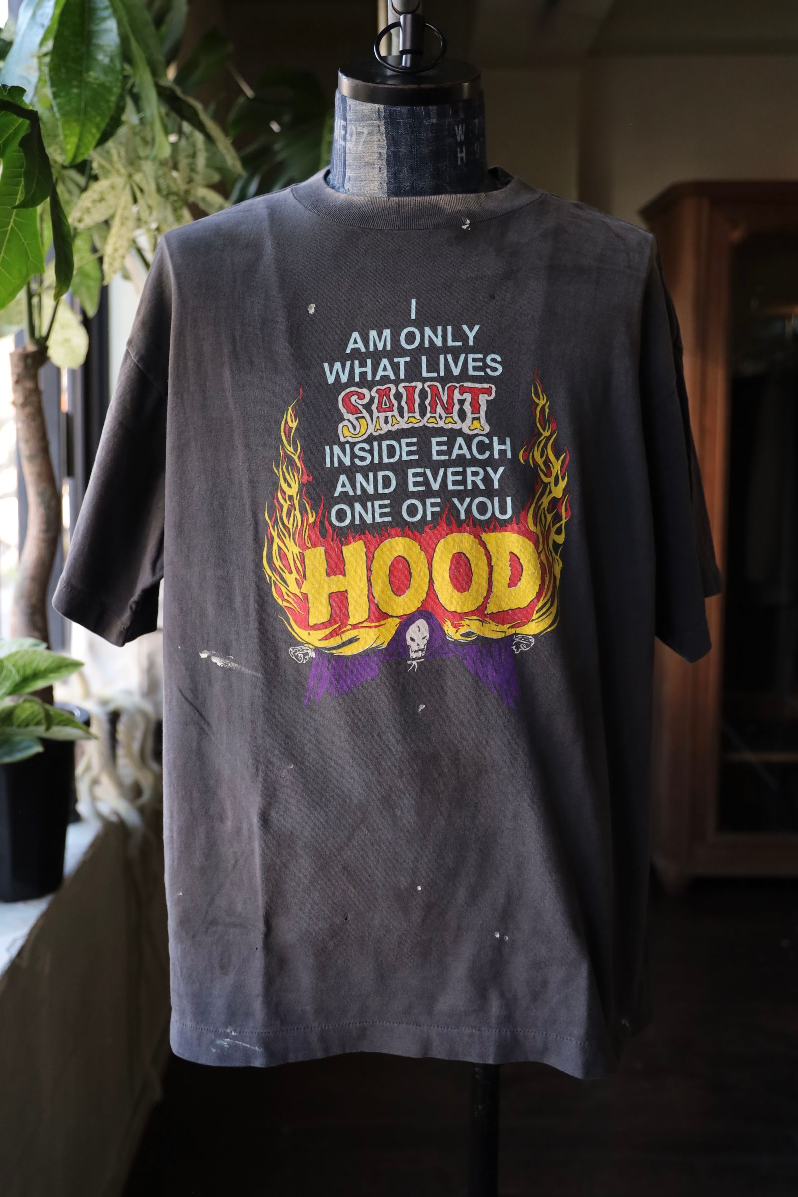 SAINT M×××××× - セントマイケル ネイバーフッドコラボ STHD. SS TEE