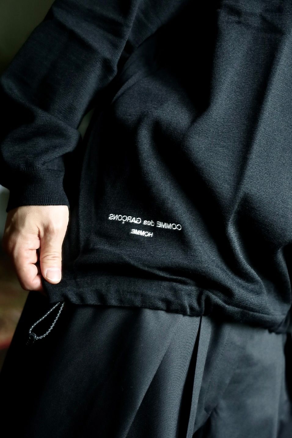 COMME des GARCONS HOMME 天竺プルオーバーMIXスタイル.2024.8.4