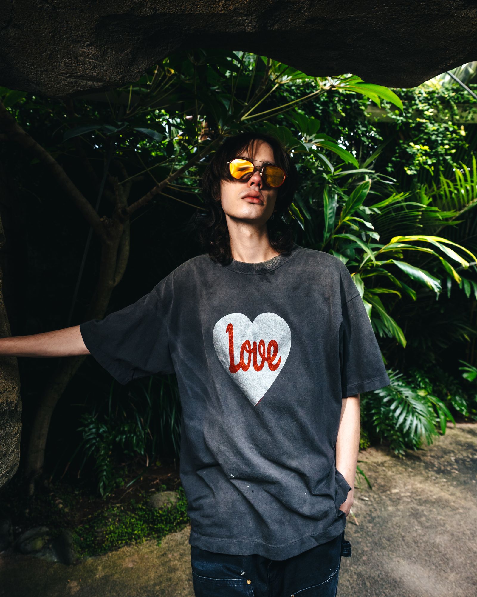 SAINT 【値札付き】セントマイケル SAINT Mxxxxxx LOVE Tシャツ2XL