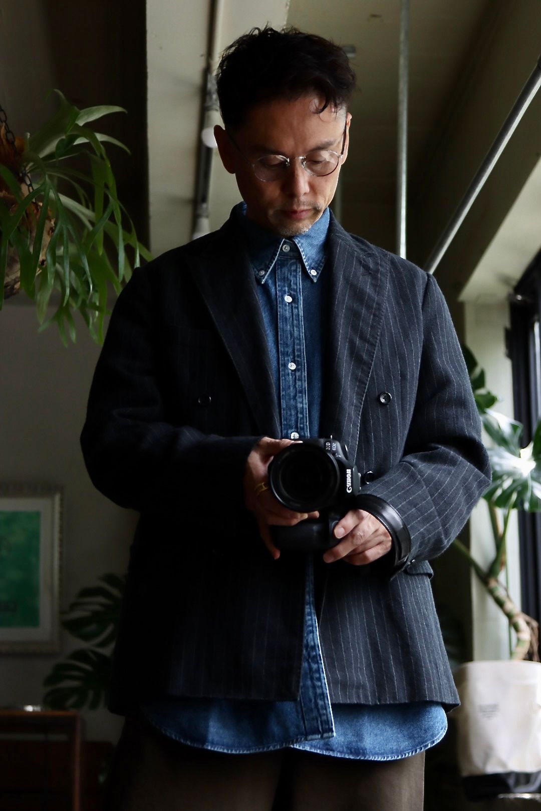 A.PRESSE - アプレッセ22FW デニムシャツ BD Denim Shirt (22AAP-02
