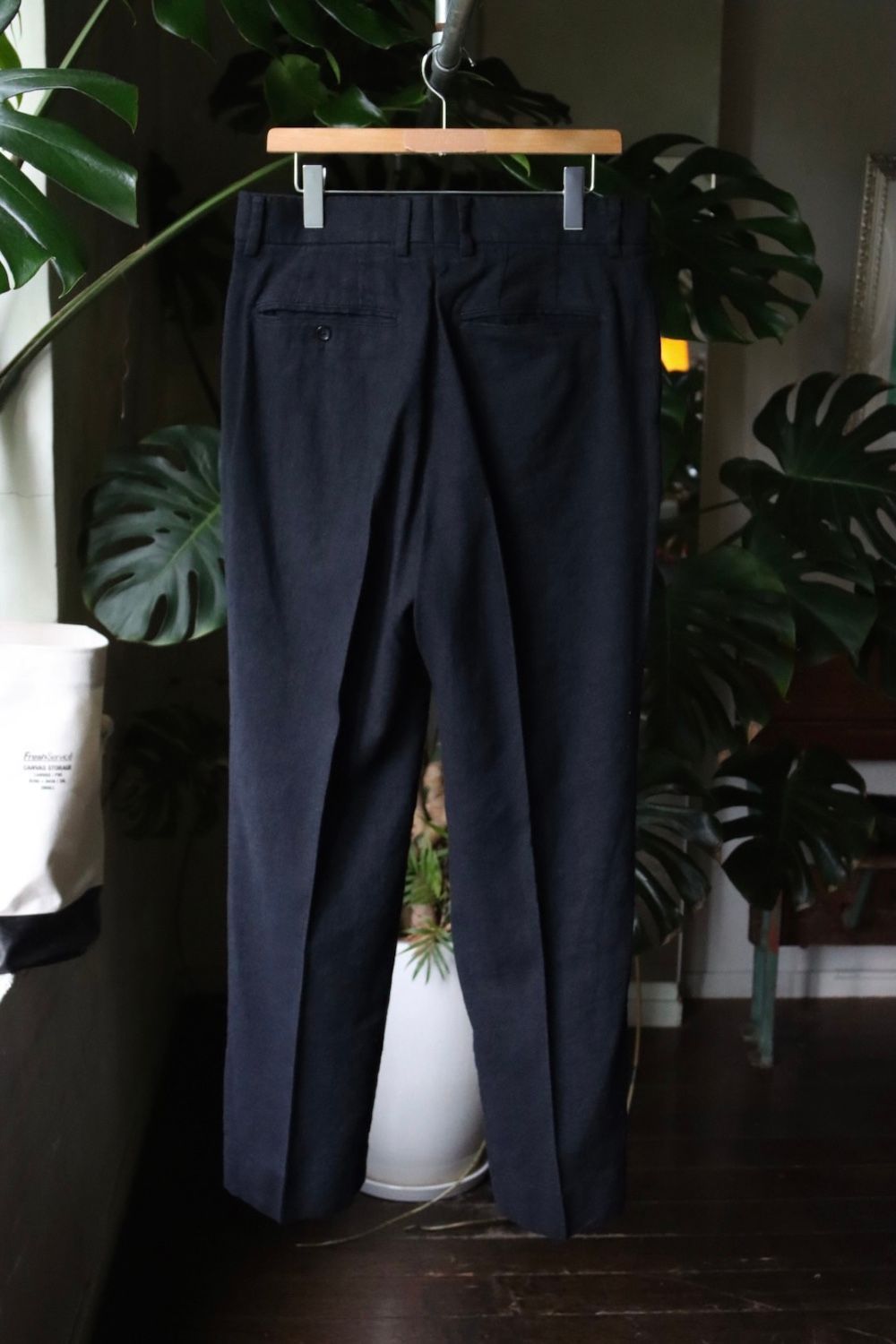 A.PRESSE - アプレッセ22FW Wide Tapered Trousers(22AAP-04-03M)NAVY