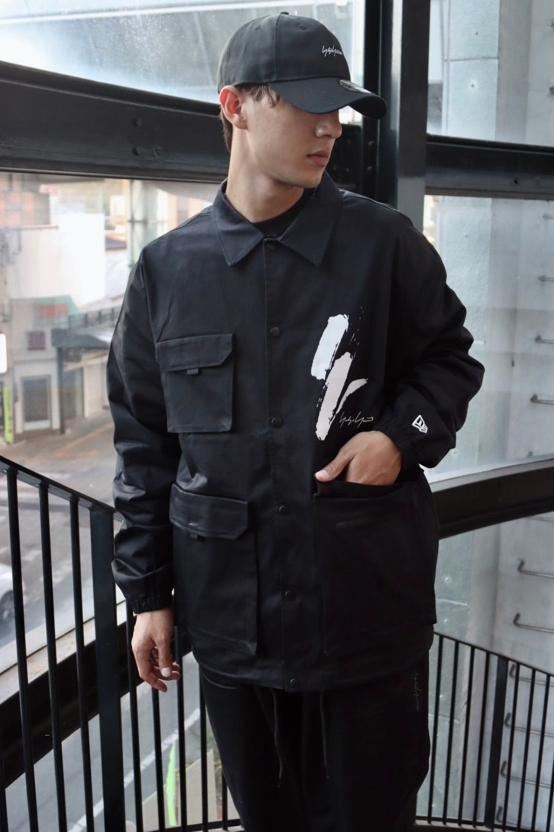 Yohji Yamamoto×NEWERA フィールドコーチジャケットスタイル | 3873 | MARK