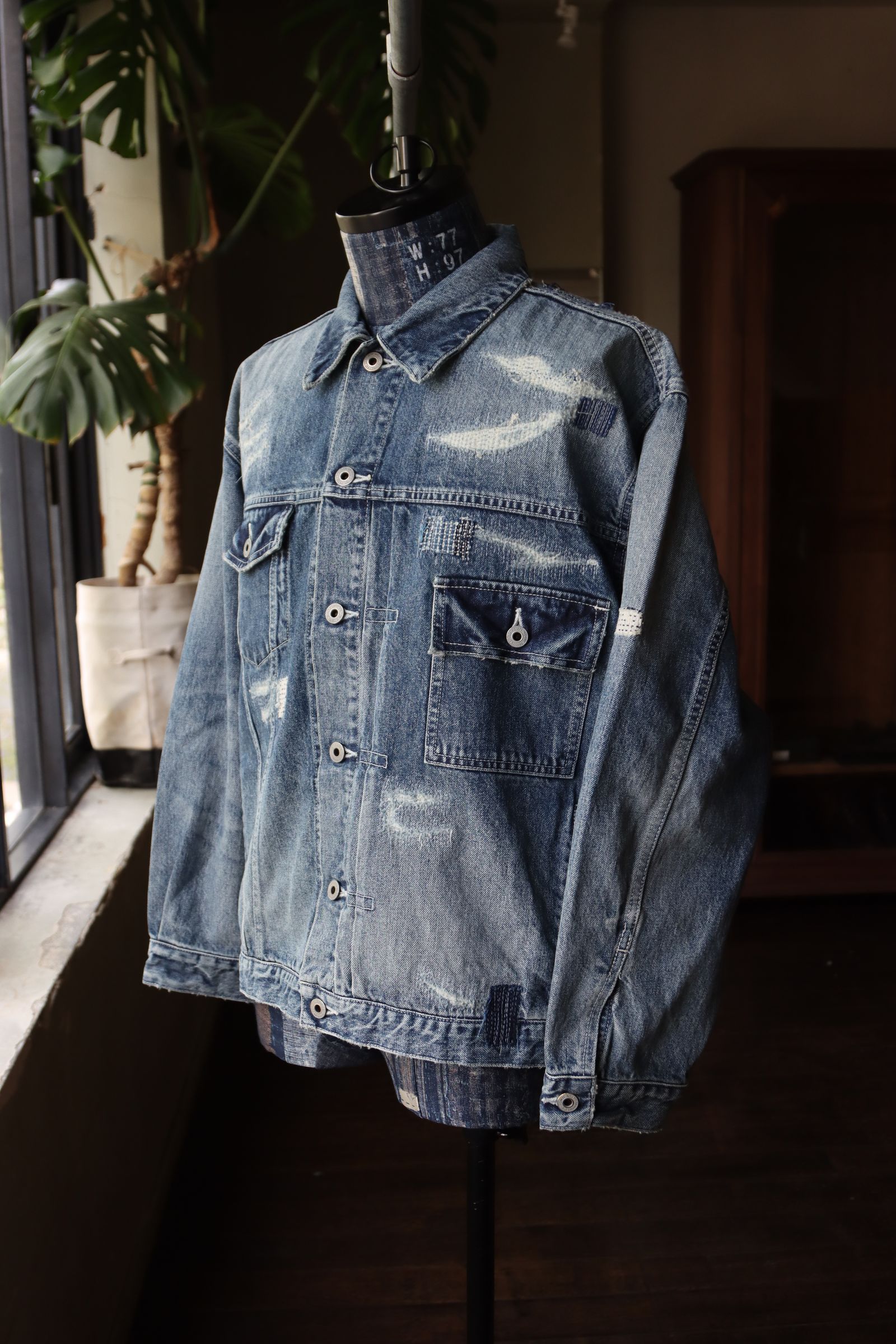 FDMTL - ファンダメンタル デニムカバーオール COVERALL JACKET 3YR