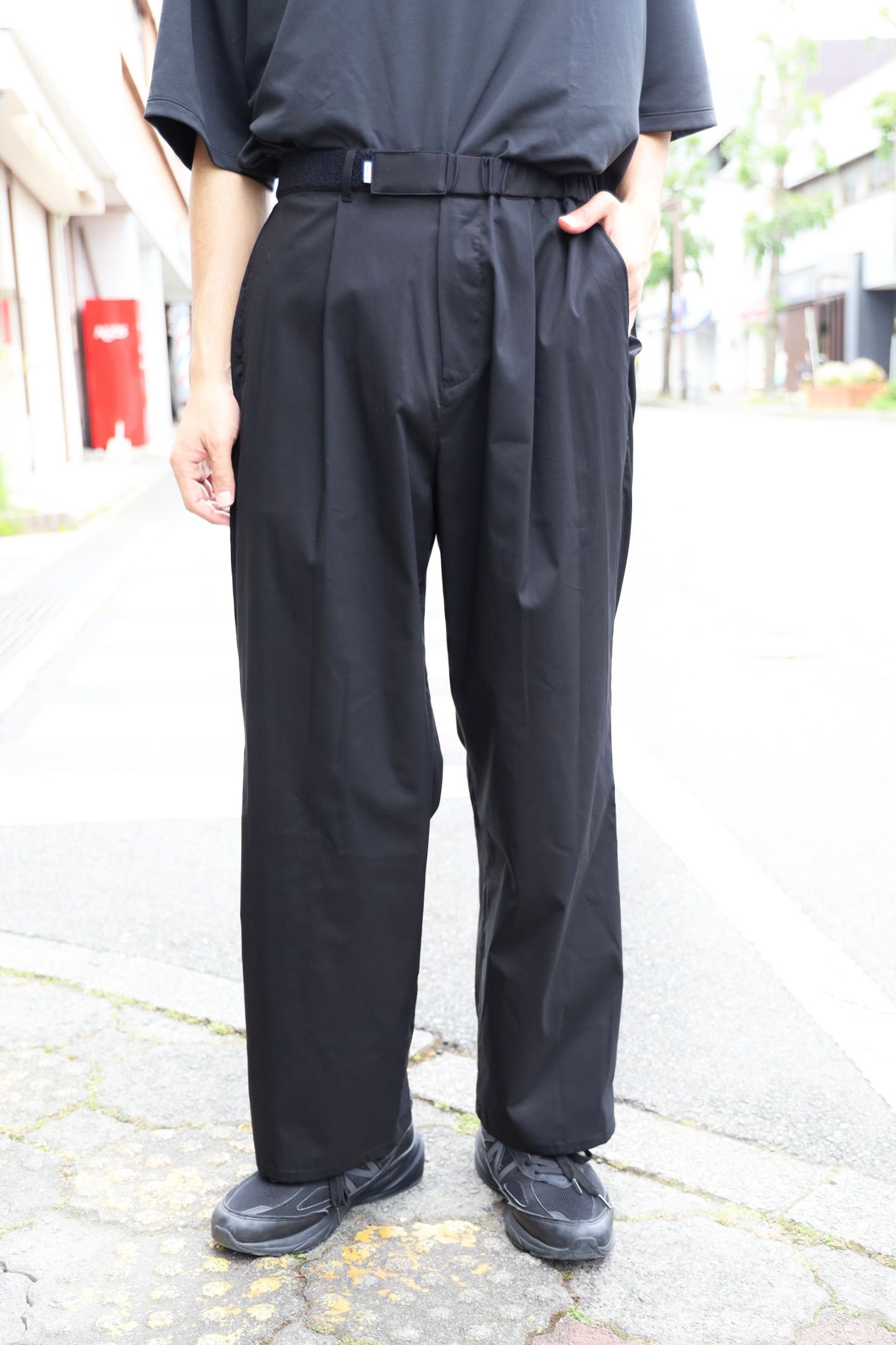 Graphpaper - グラフペーパー Solotex Twill Wide Chef Pants(BLACK