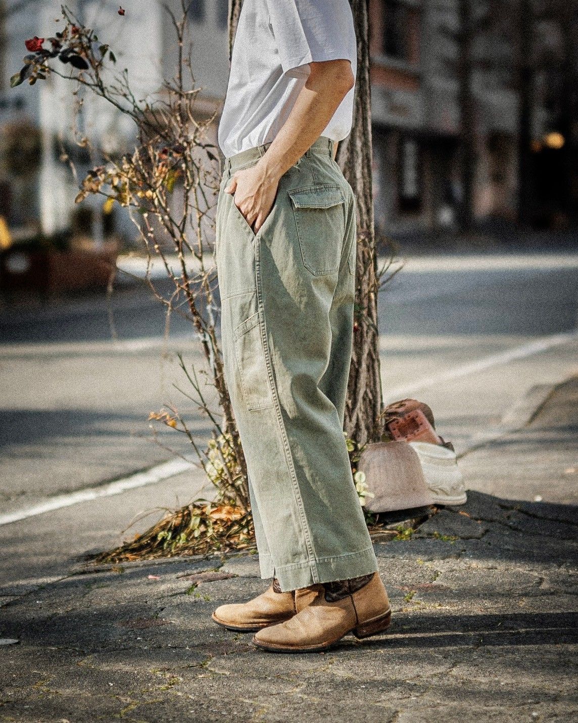 A.PRESSE - アプレッセ Vintage USAF Hemmed Bottoms(25SAP-04-14T