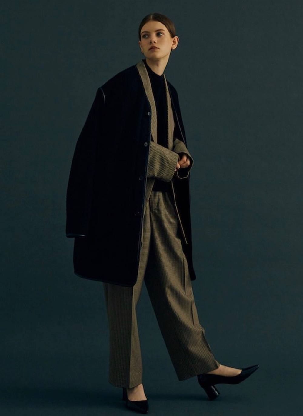 YOKE 1TUCK WIDE TROUSERS 