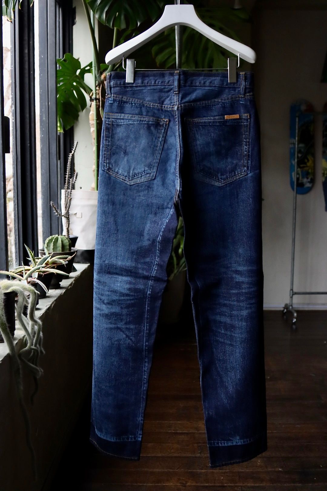 YOKE - ヨーク23SSデニム LASER PROCESSED 5P STRAIGHT DENIM PANTS