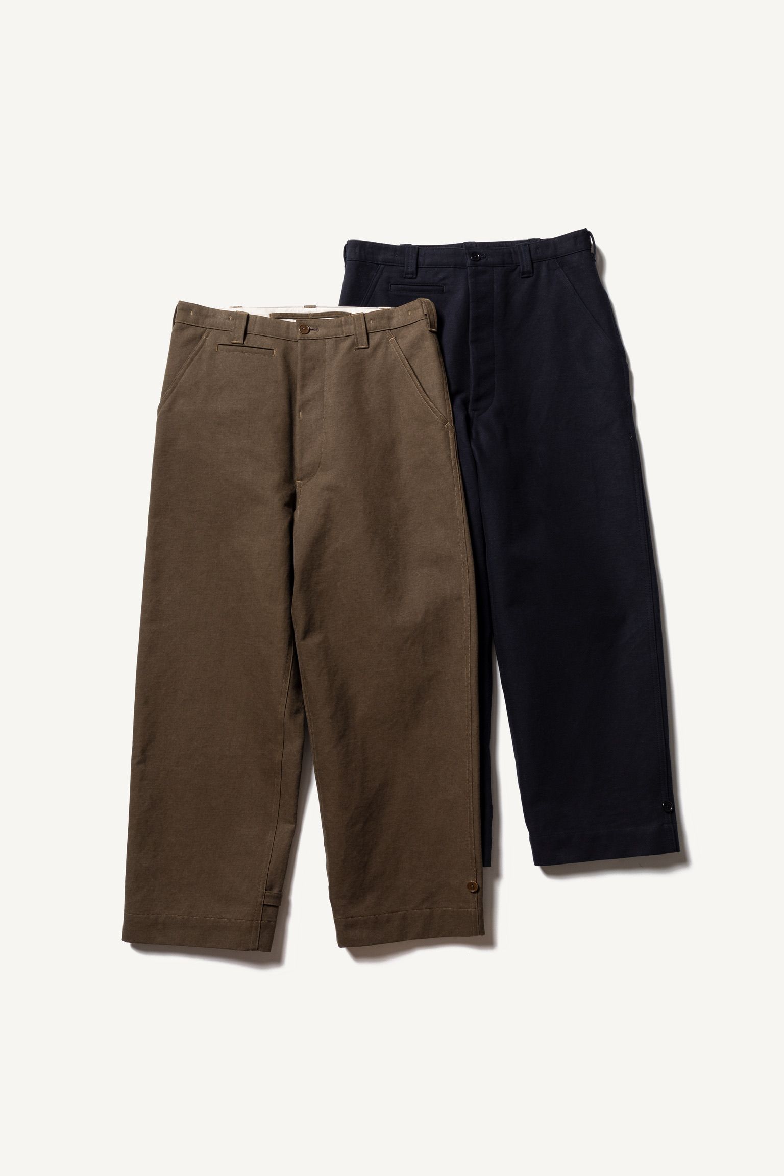 A.PRESSE - アプレッセ22FW Motorcycle Trousers(22AAP-04-01H)OLIVE