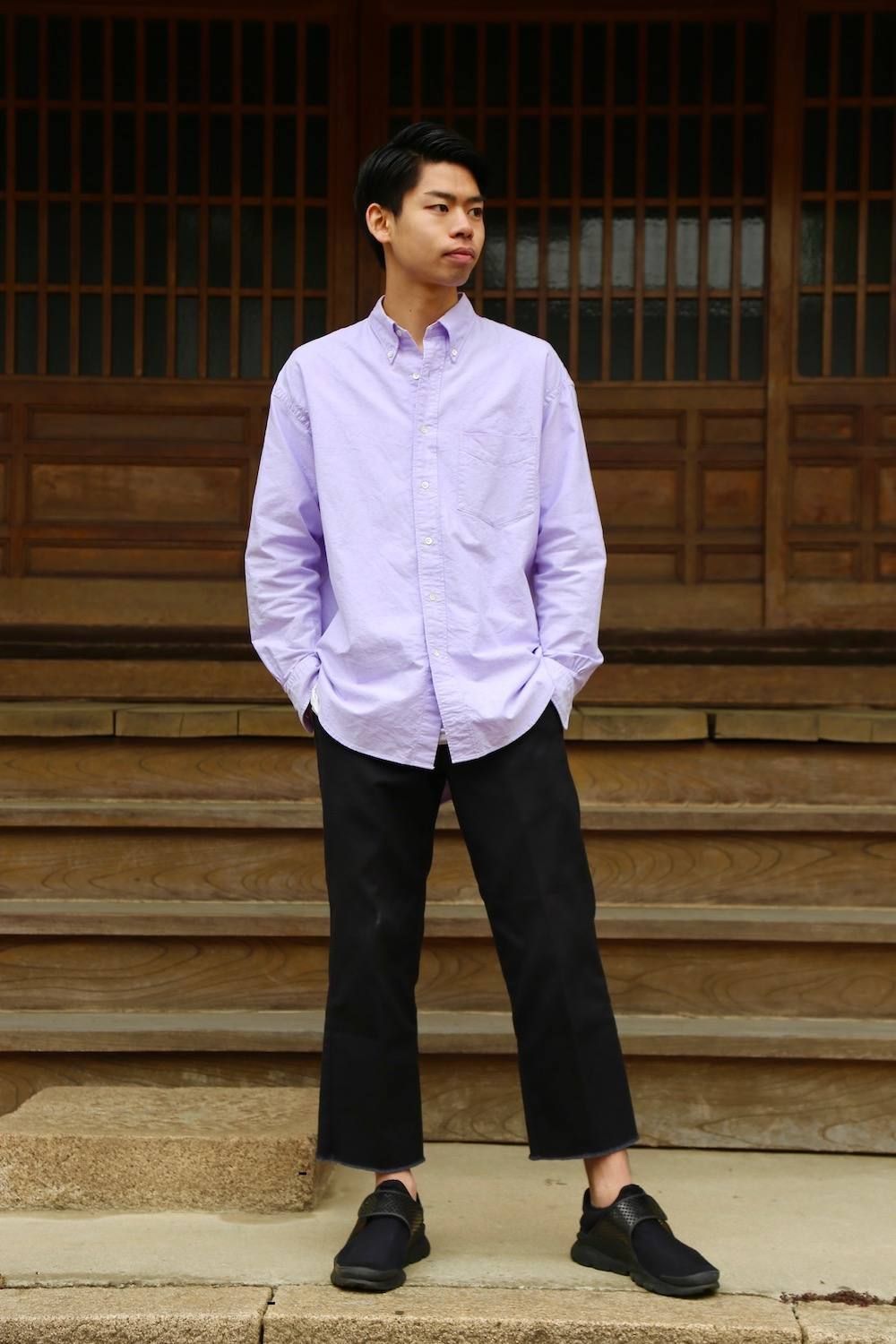 Graphpaper(グラフペーパー)オックスフォードボタンダウンシャツ