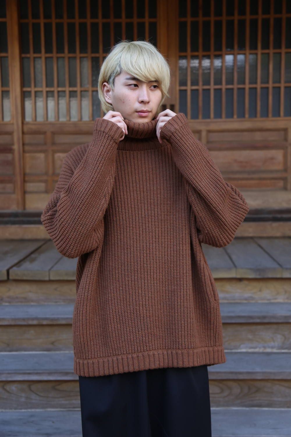 sulvam レイヤードスカートパンツスタイル2019.10.26. | 492 | MARK