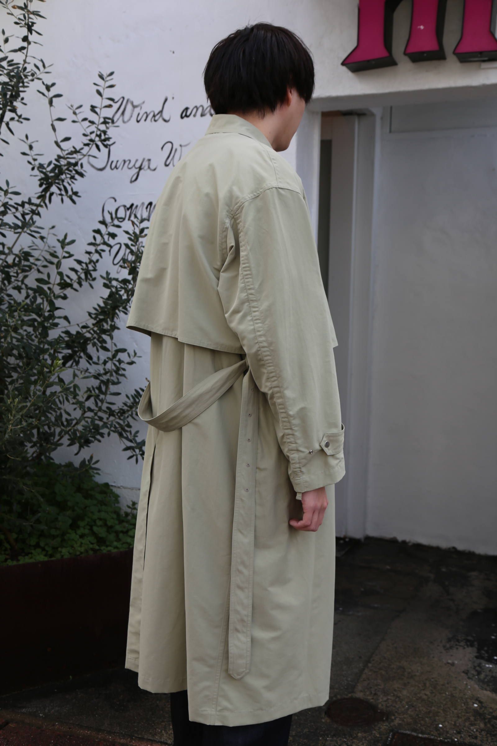 YOKE DETACHABLE DUSTER COAT style.2020.2.22 | 809 | MARK