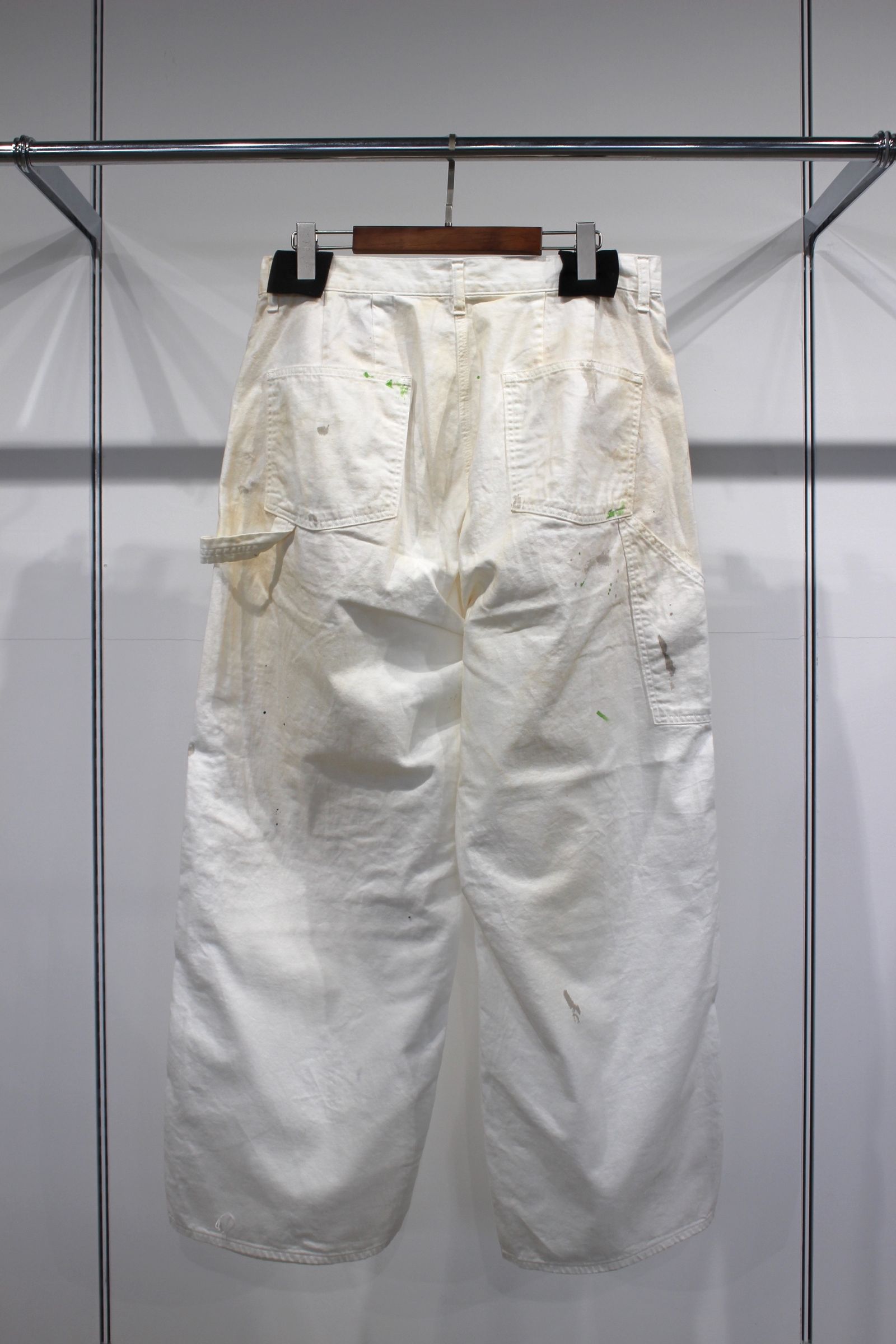 ANCELLM - AIGING PAINTER PANTS/WHITE | NapsNote