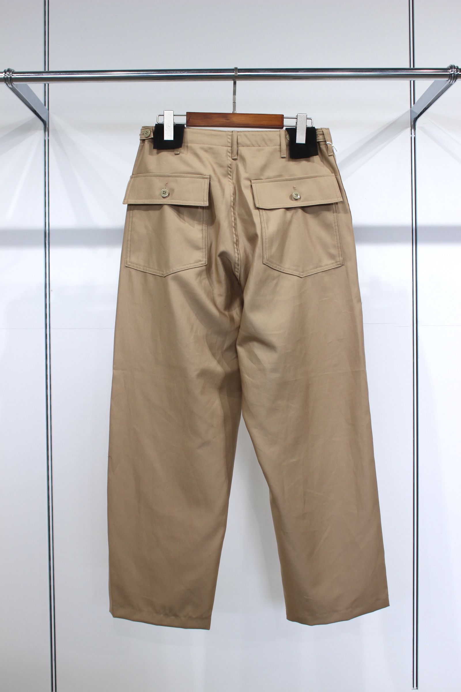 INTERIM - GIZA BACK SATIN BAKER PANTS/BLACK | NapsNote