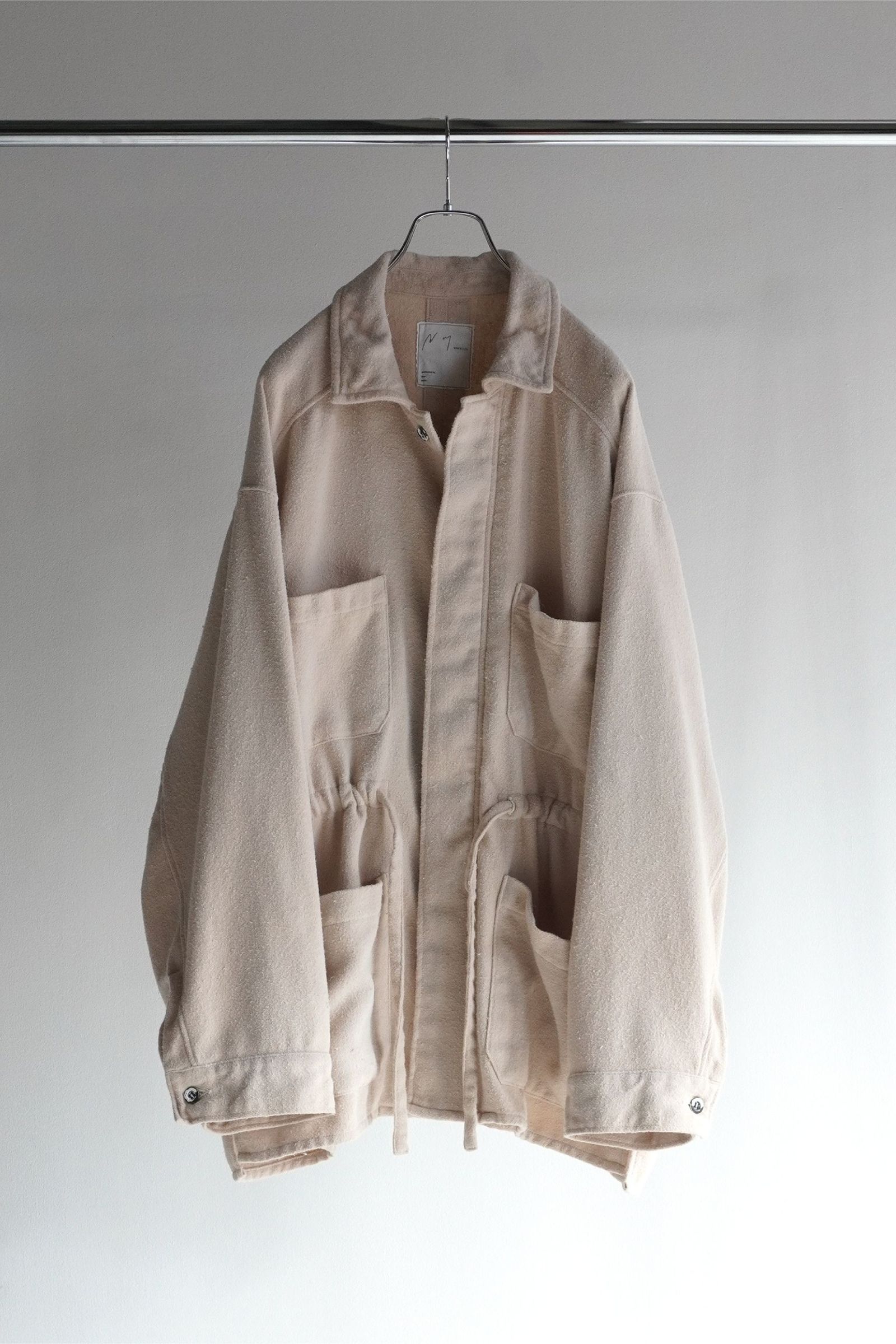 ANCELLM - PILLING SHIRT JACKET | WHITE | ジャケット | NapsNote
