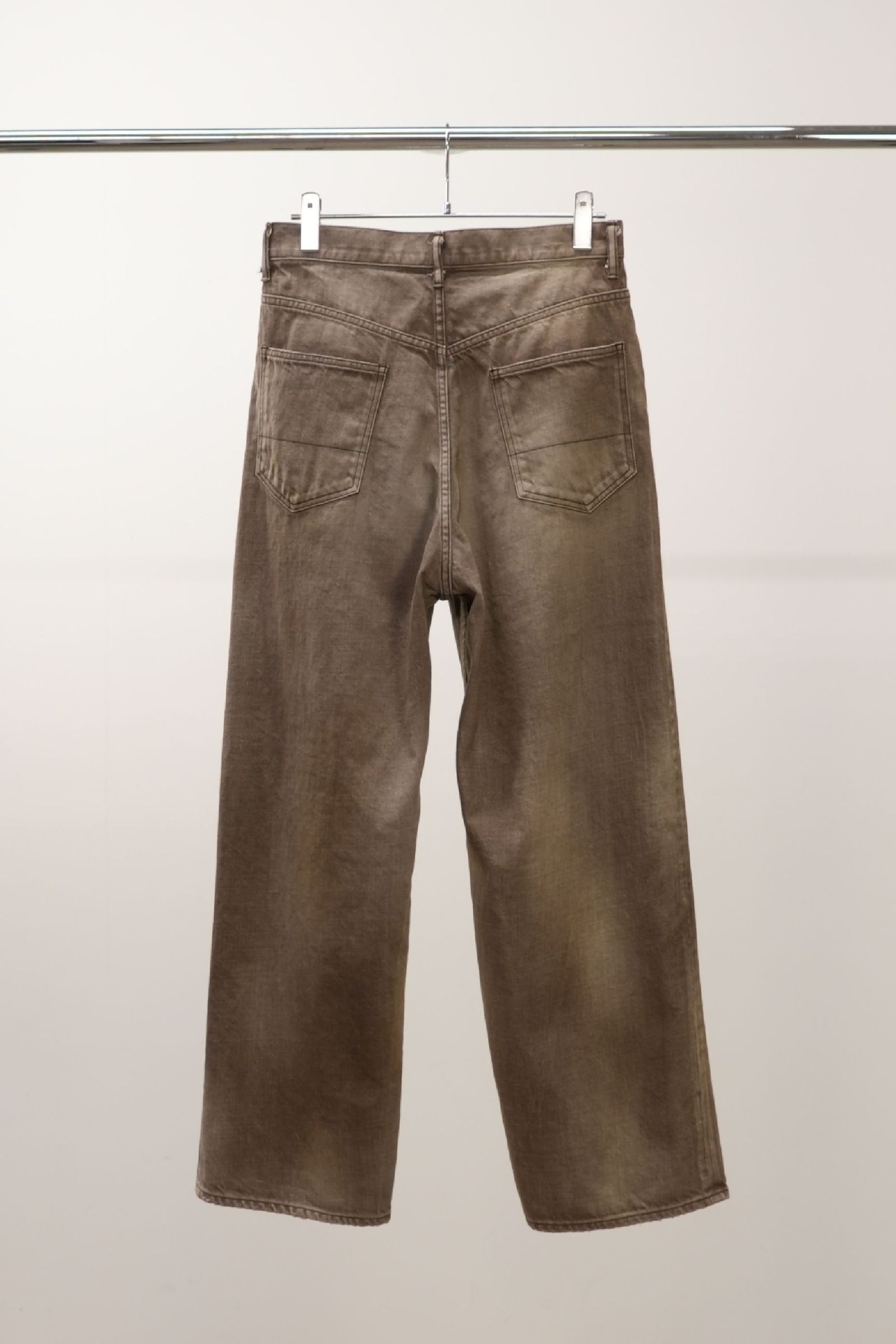 ANCELLM - #03 AGING01 | BROWN | デニムパンツ | NapsNote