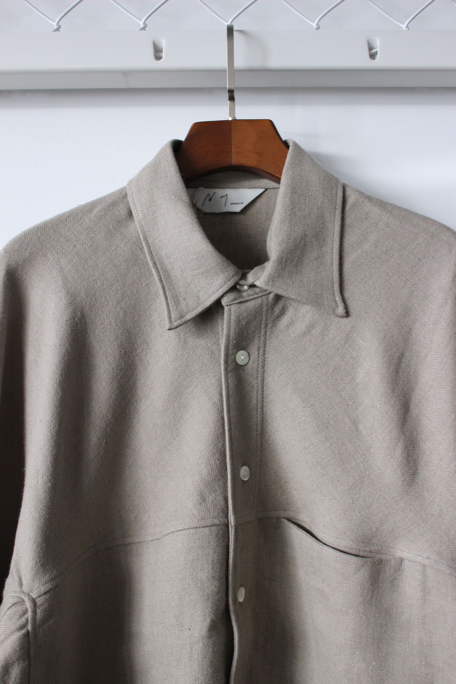 ANCELLM - W/L KIMONO SHIRT/GRAY | NapsNote