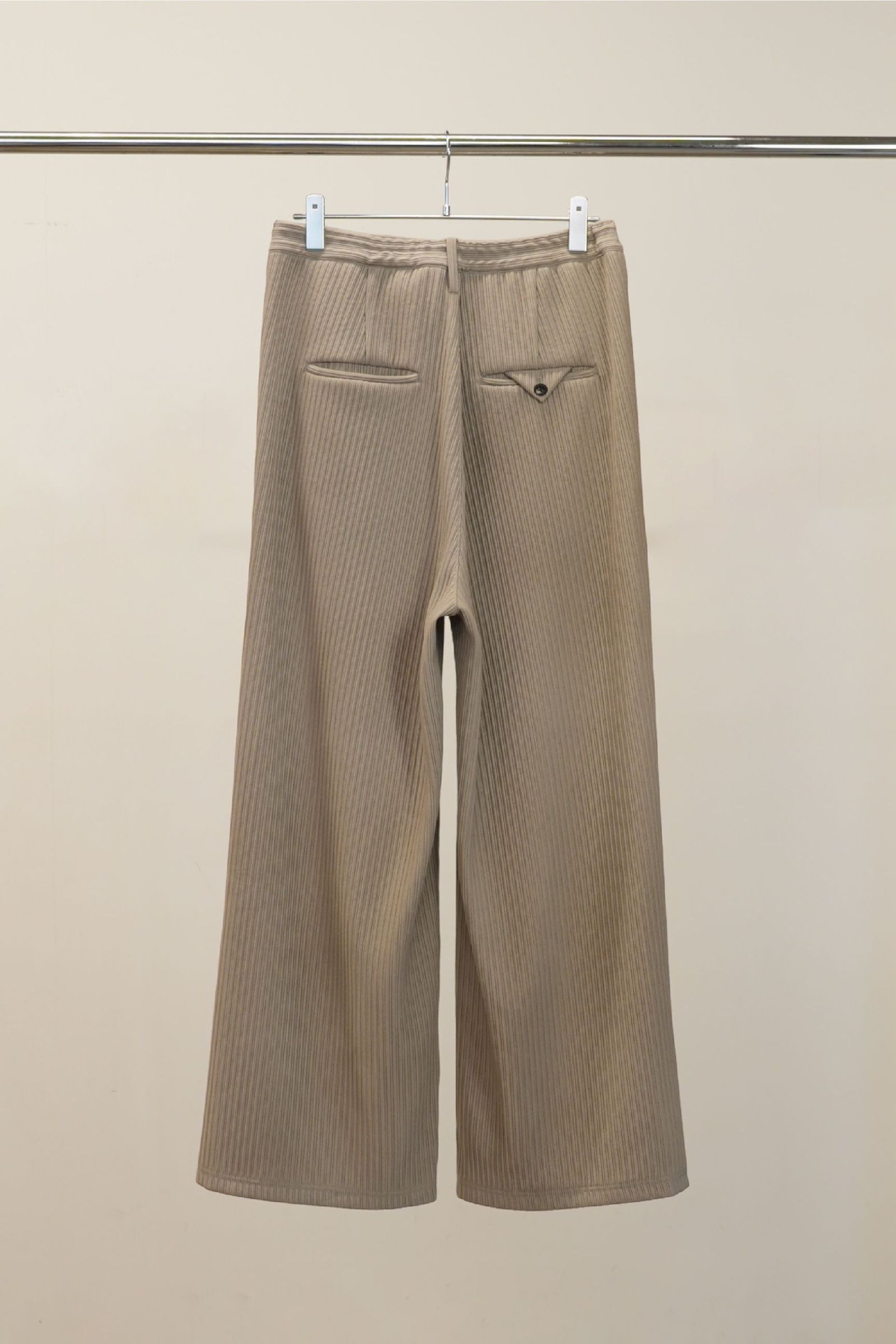 ANCELLM - WIDE EASY PANTS | GREIGE | イージーパンツ | NapsNote
