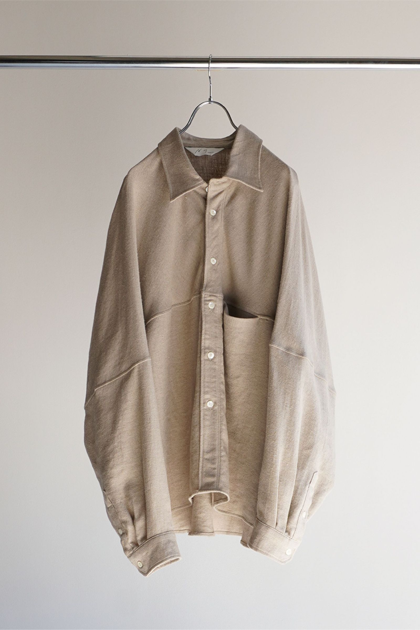 ANCELLM - W/L KIMONO SHIRT/GRAY | NapsNote
