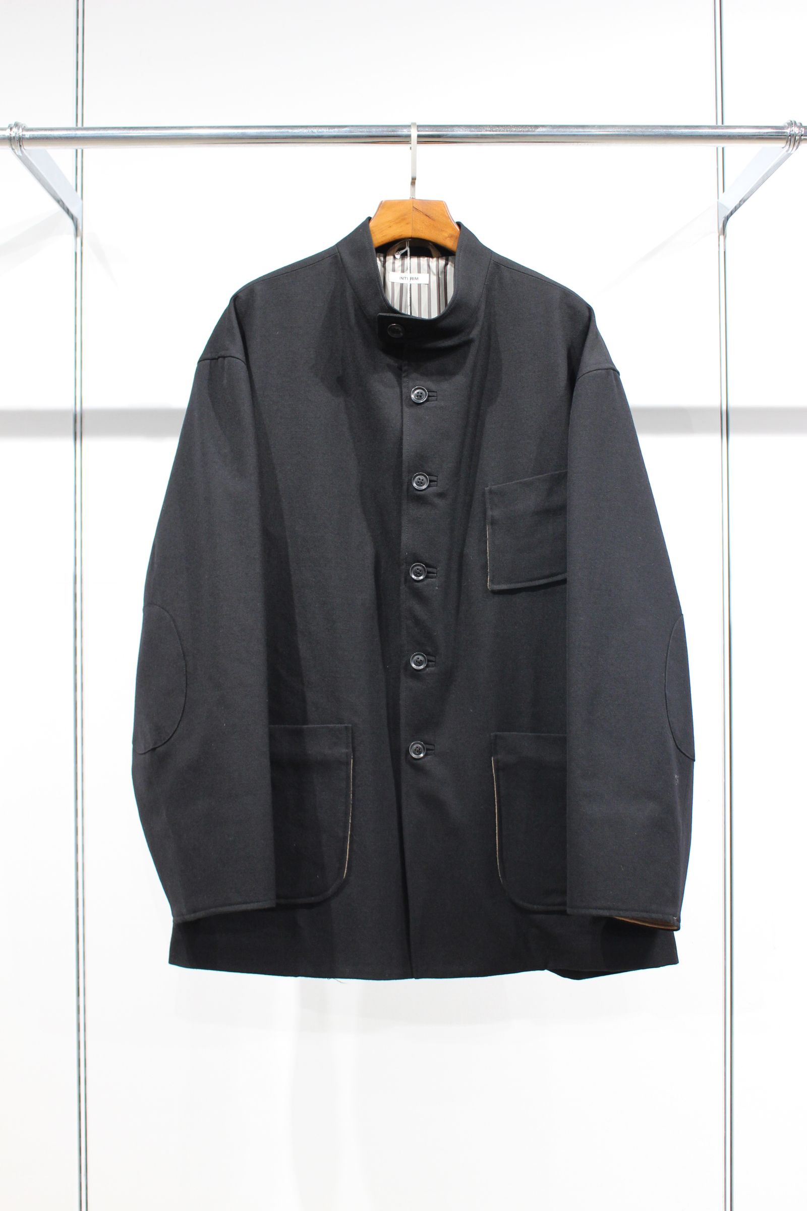 INTERIM - MILITARY WOOL SERGE FORESTIERE/BLACK | NapsNote