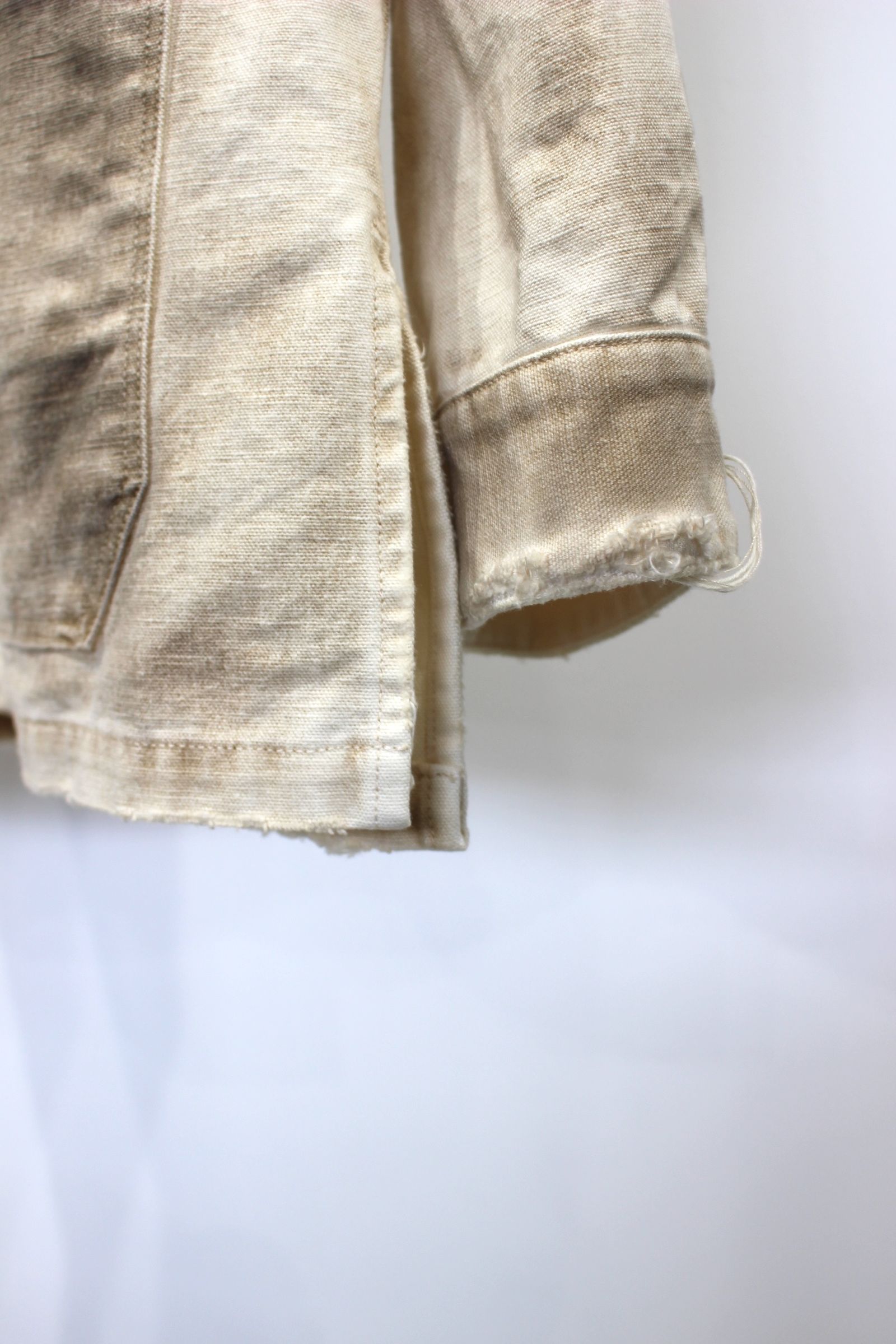 ANCELLM - UNEVEN PAINT COVERALL/BEIGE | NapsNote