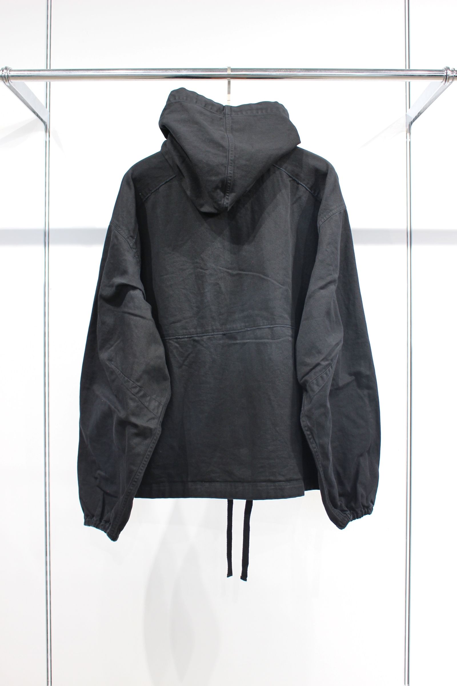 ANCELLM - DRILL HOODIE JACKET | BLACK | ジャケット | NapsNote
