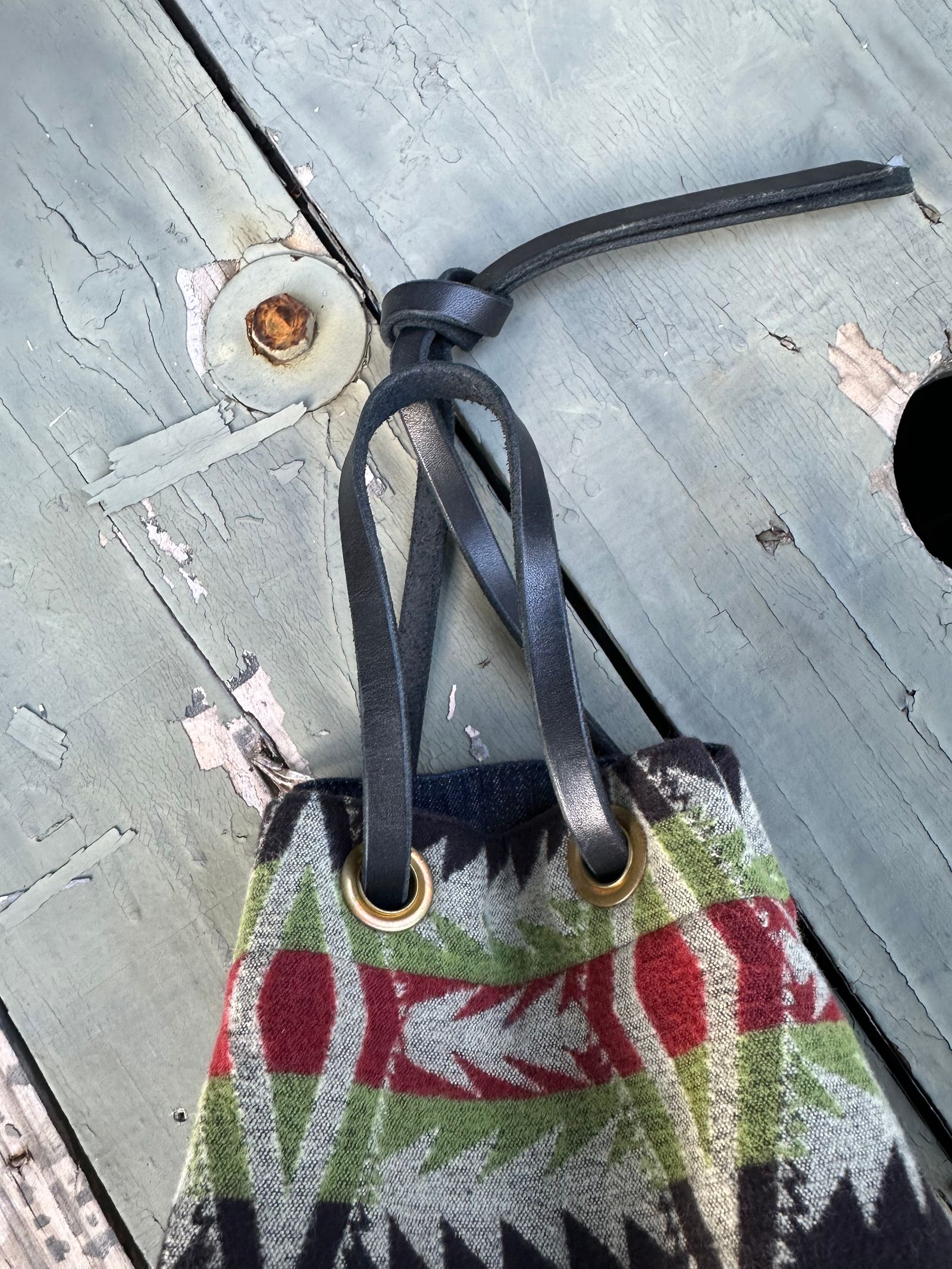 STEVENSON OVERALL CO. - ネイティブパターンバケットバッグ