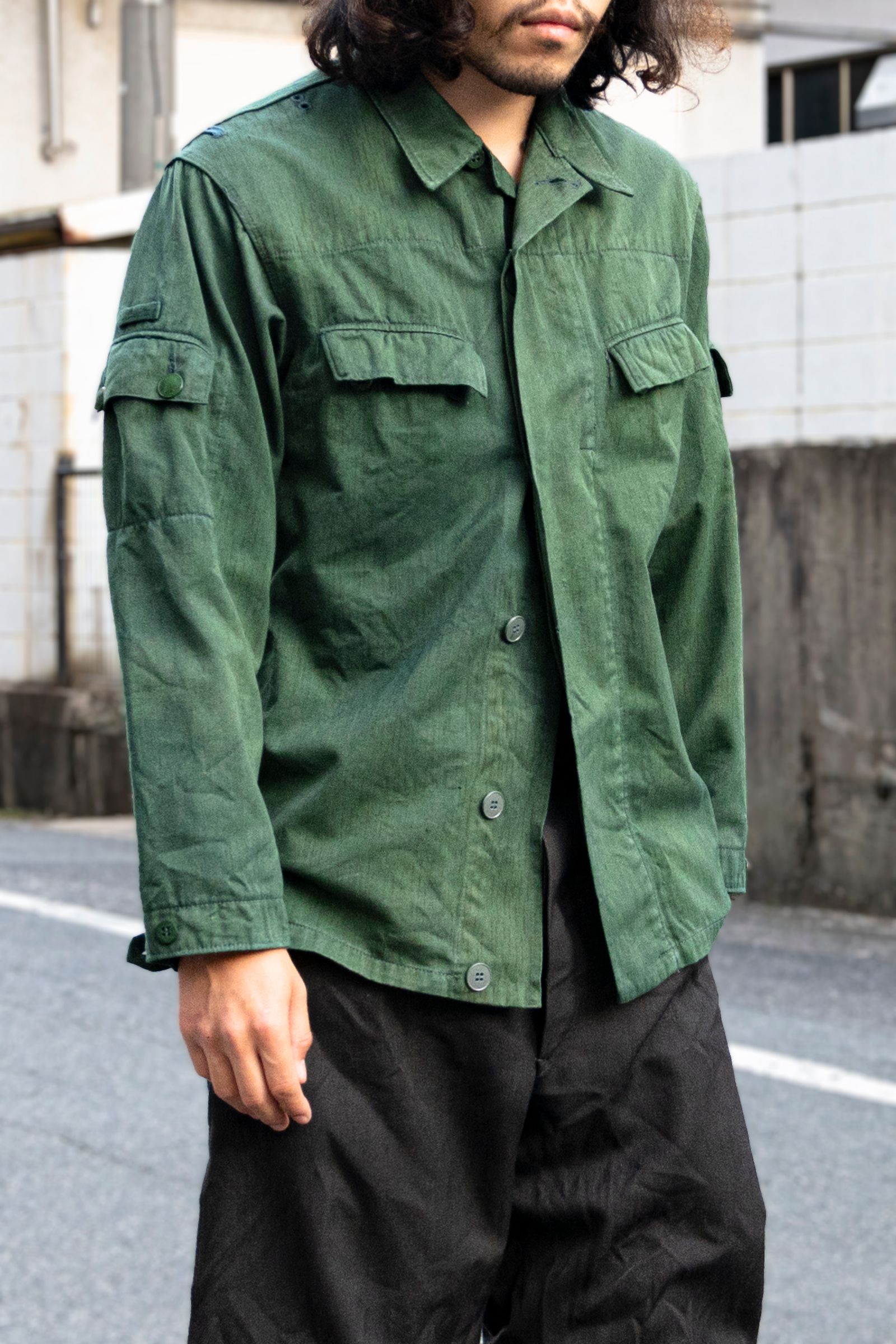 No Attention Remake line - NVA Remake Raindrop Camo Military