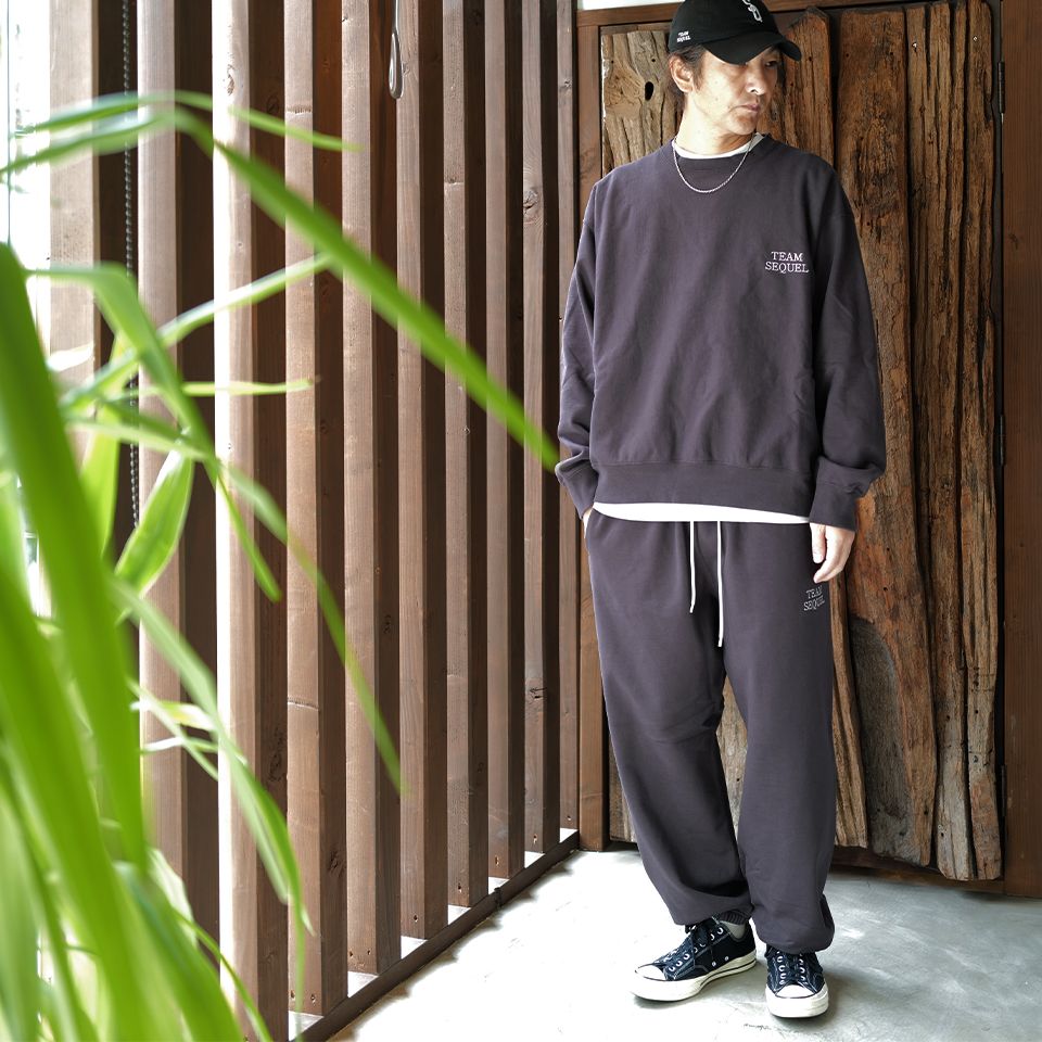 SEQUEL - SWEAT PANTS VINTAGE Black | River