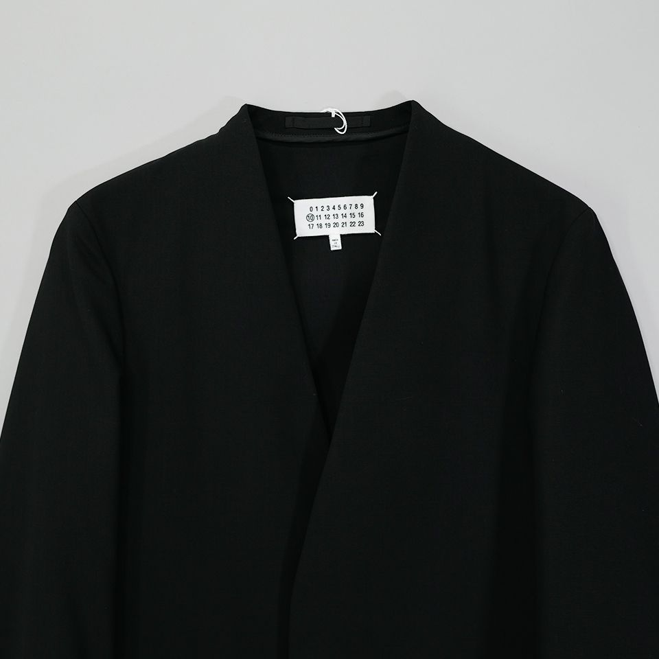 Maison Margiela - ノーカラージャケット Black | River