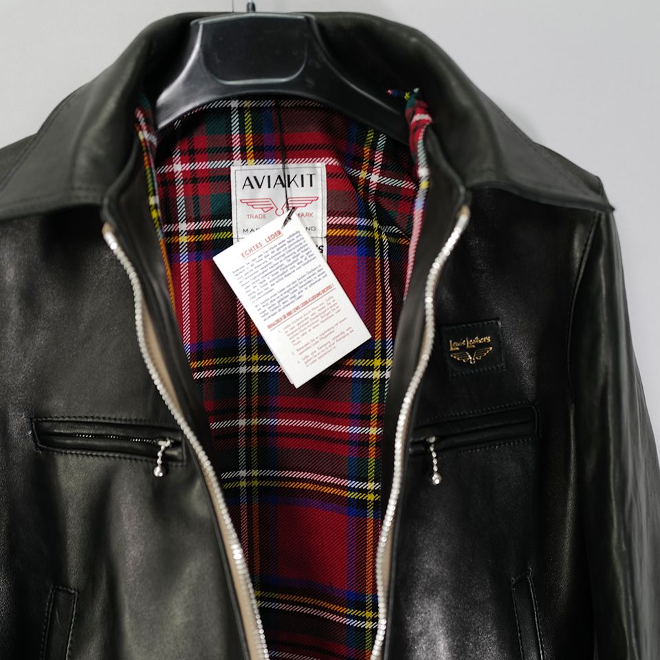 ルイスレザー ドミネーターTF 36　シープスキン Lewis Leathes（ルイスレザー） ドミネーター グリーン系 シープスキン