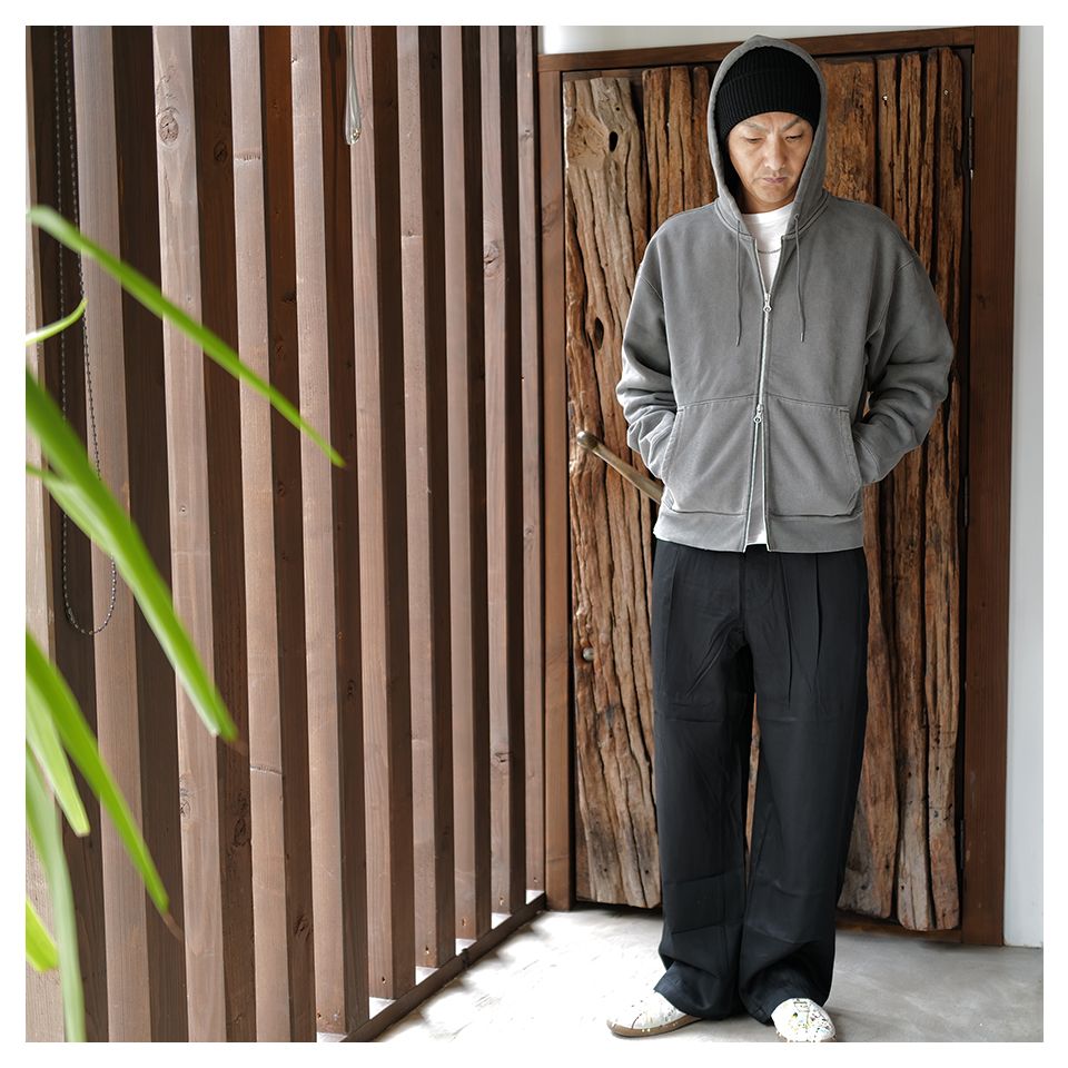 OUR LEGACY - 【Last1 Size48】 LEISURE TROUSER Fresh Black Tarmac
