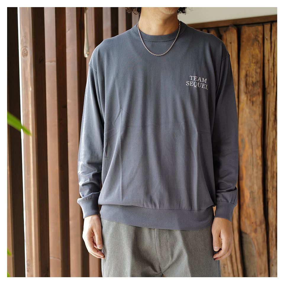 SEQUEL - KNIT CREW NECK Gray | River